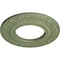 Ekena Millwork Andrea Ceiling Medallion (Canopies up to 4 1/8"), 8 1/8"OD x 4 1/8"ID x 1/2"P, Cloud Burst Crackle CM08ADCBC - alternate 3